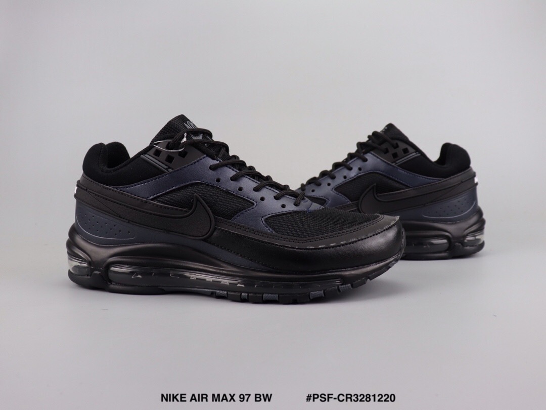 2019 Men Nike Air Max 97 BW Flywire All Black Shoes